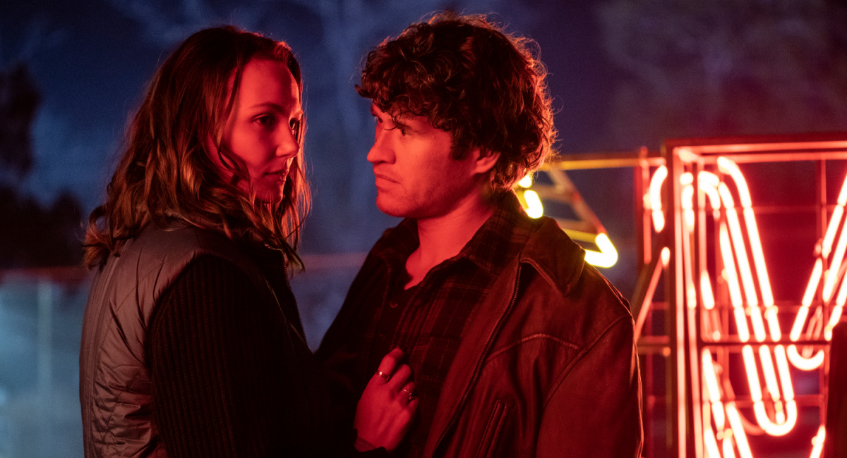 Allyson (Andi Matichak) and Corey (Rohan Campbell) in 'Halloween Ends.'