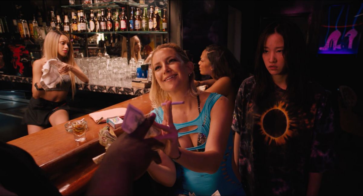 Kate Hudson as Bonnie Belle, and Jun Jong-seo as Mona Lisa Lee in director Ana Lily Amirpour's 'Mona Lisa and the Blood Moon.'
