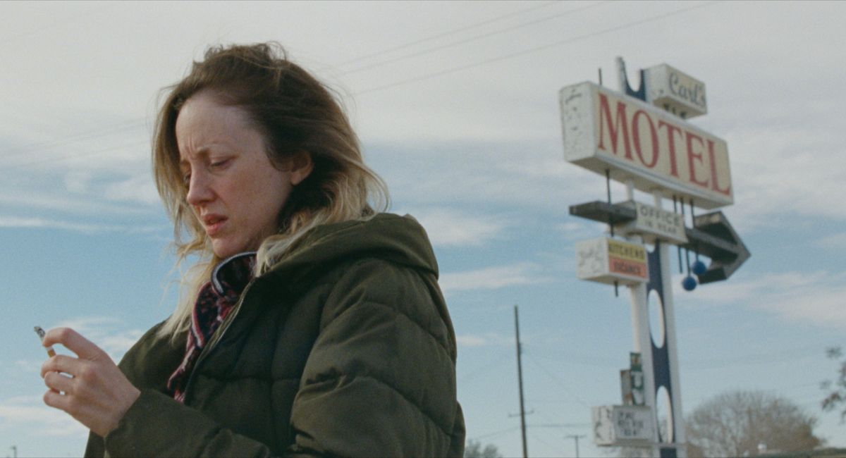 Andrea Riseborough as Leslie in director Michael Morris' 'To Leslie.'