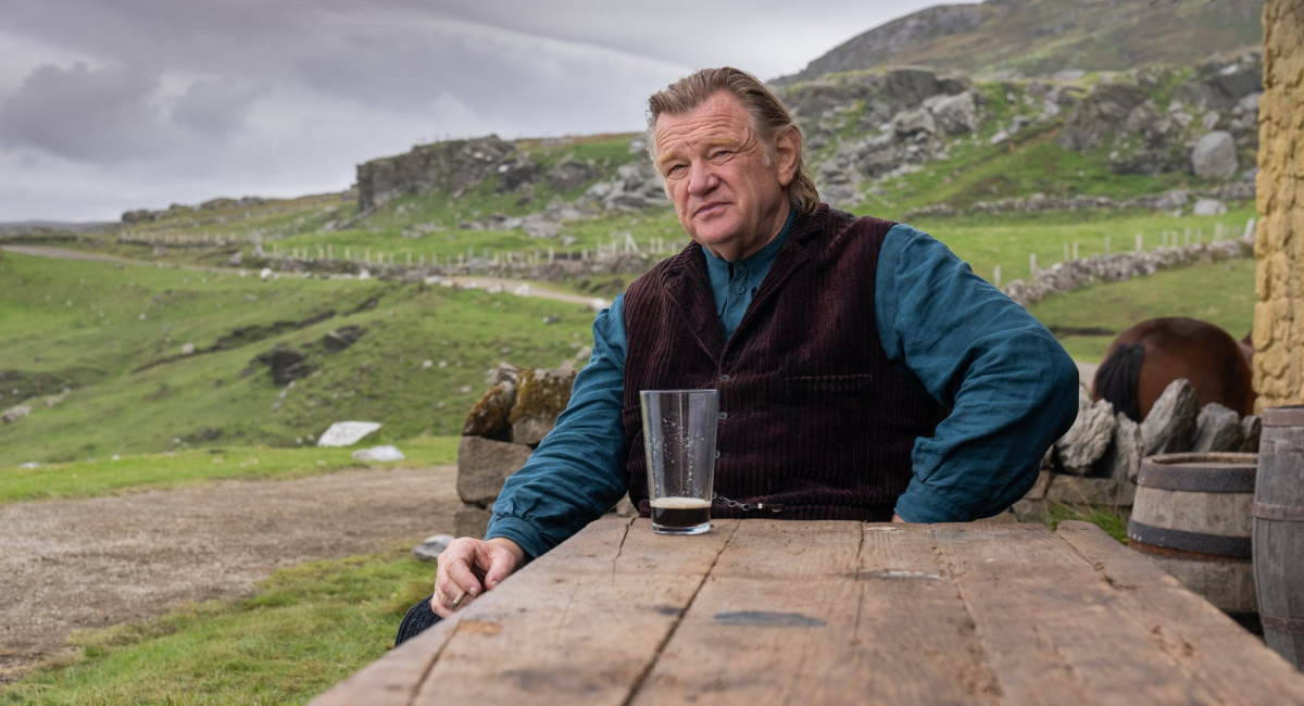 Brendan Gleeson in the film 'The Banshees of Inisherin.'