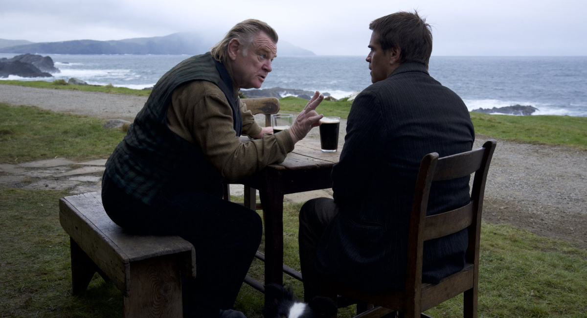 Brendan Gleeson and Colin Farrell in the film 'The Banshees of Inisherin.'
