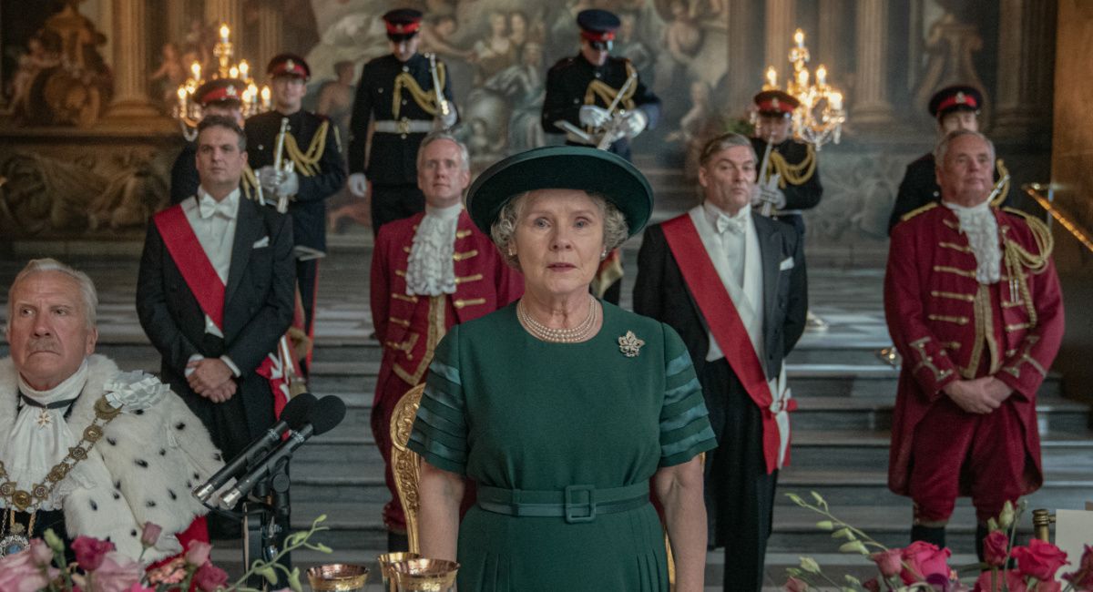 Imelda Staunton in 'The Crown' Season 5.