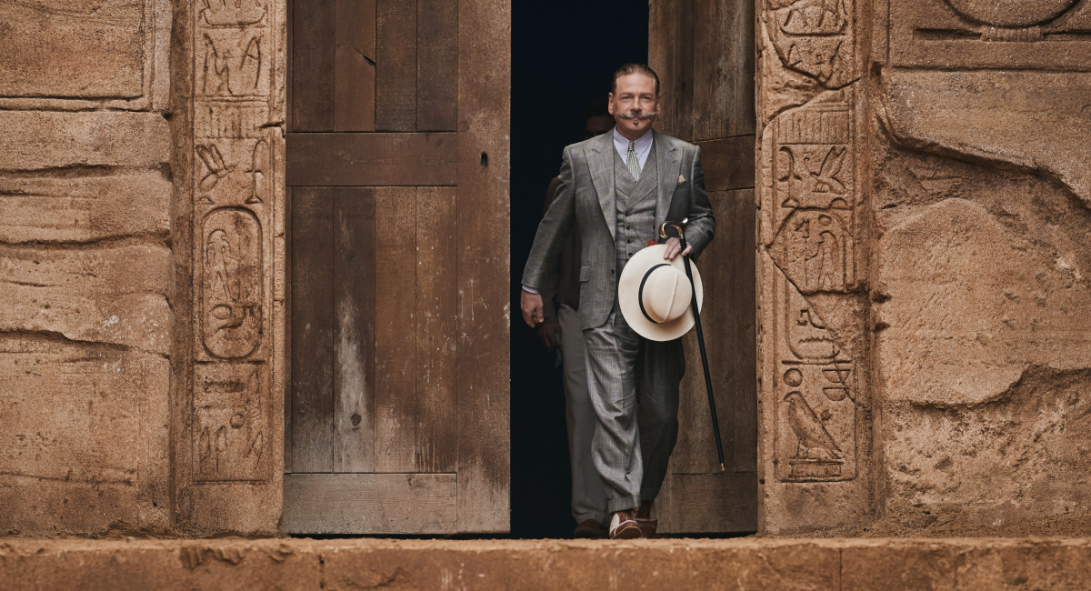 Kenneth Branagh as Hercule Poirot in 20th Century Studios’ 'Death on the Nile.'