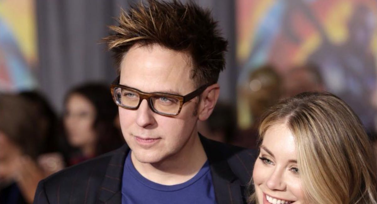 Director James Gunn and actress Jennifer Holland at the World Premiere of 'Thor: Ragnarok.'