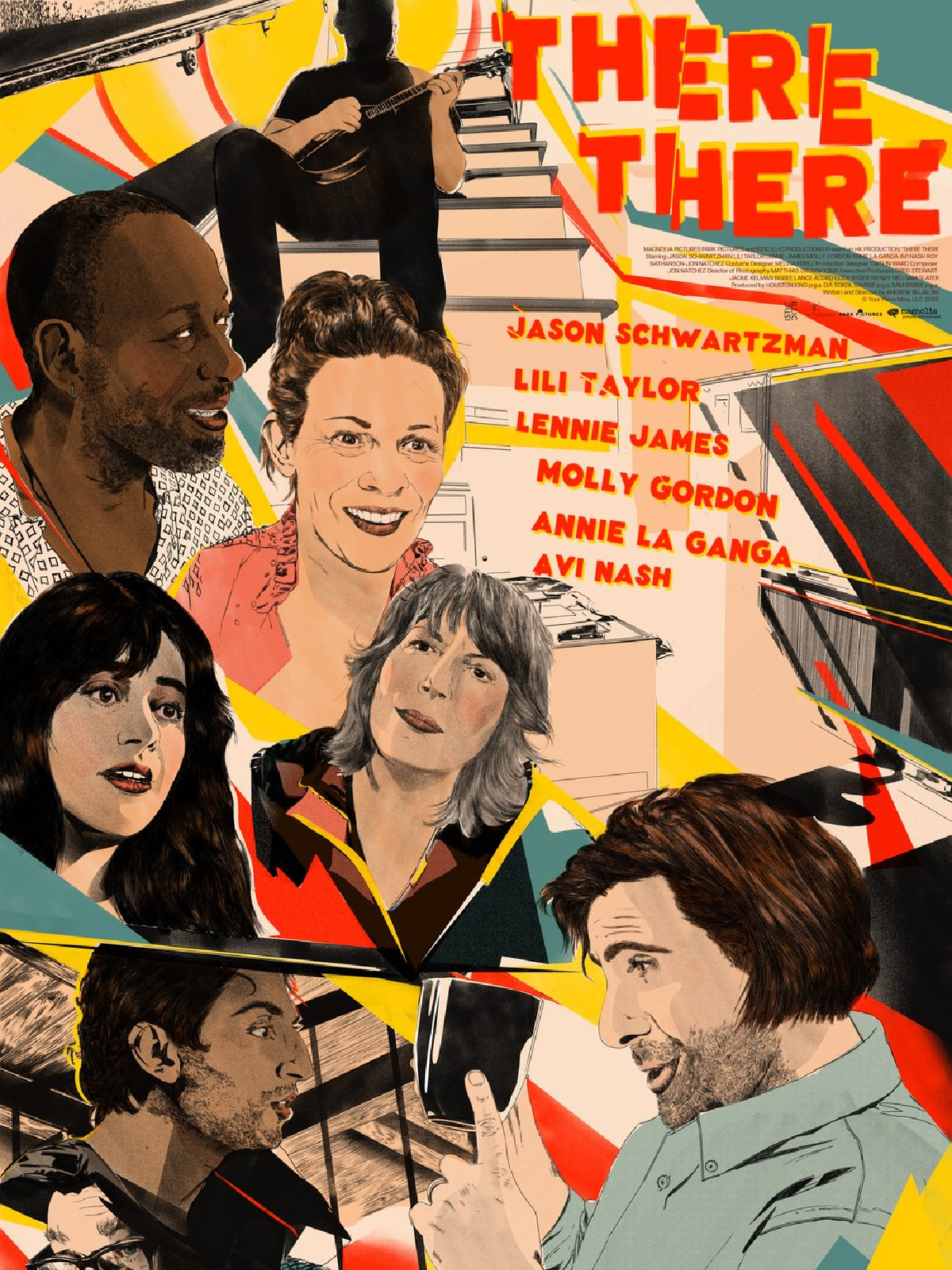 Theatrical one-sheet for THERE THERE, a Magnolia Pictures release.