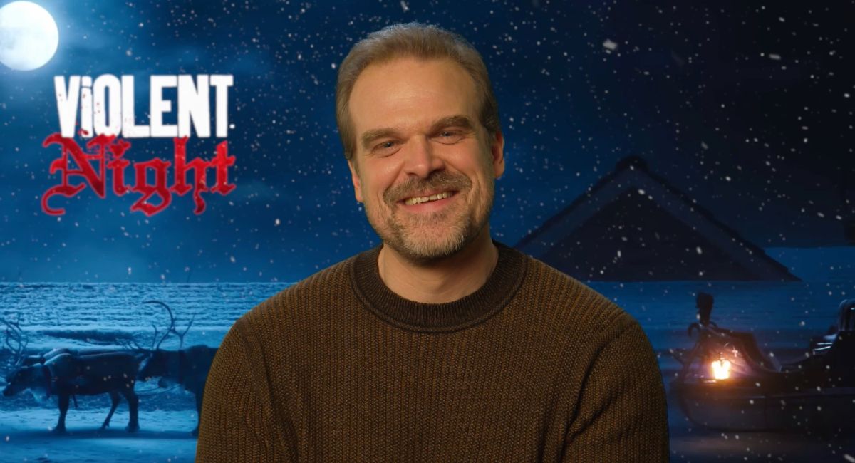 David Harbour stars as Santa Claus in Universal Pictures' 'Violent Night.'