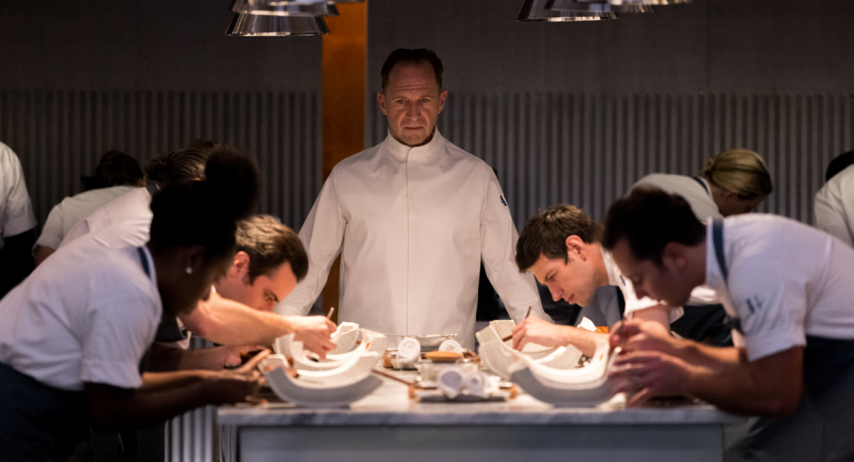 Ralph Fiennes in 'The Menu.'