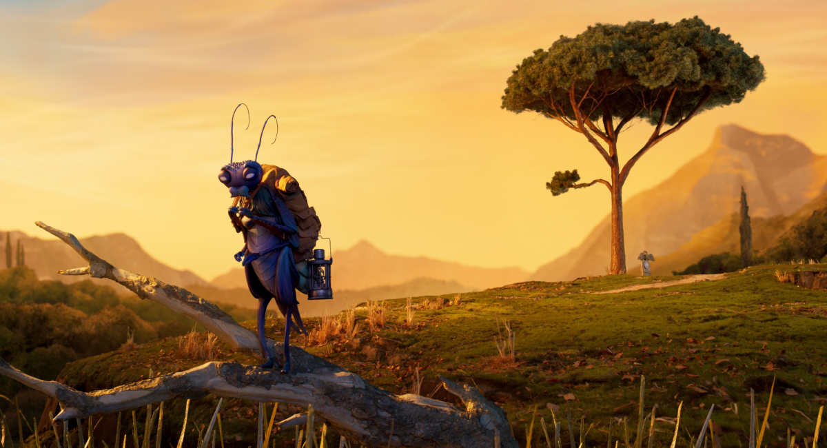 Sebastian J. Cricket (voiced by Ewan McGregor) in Guillermo del Toro's 'Pinocchio.'