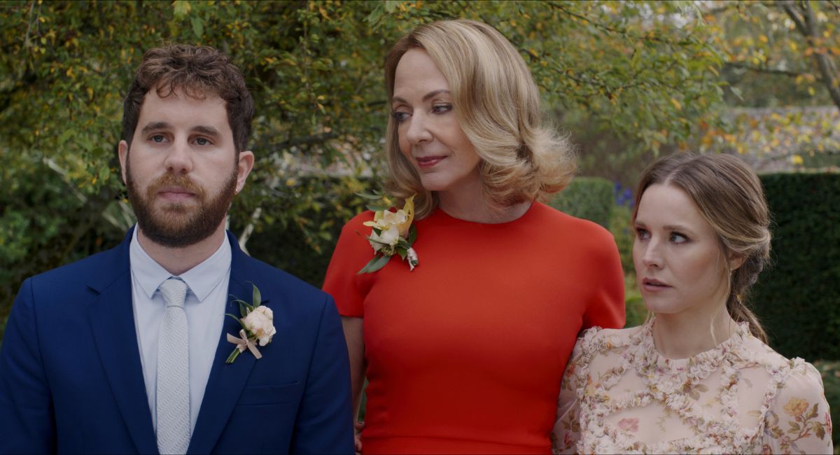 Ben Platt, Allison Janney, and Kristen Bell star in Prime Video's 'The People We Hate at the Wedding.'