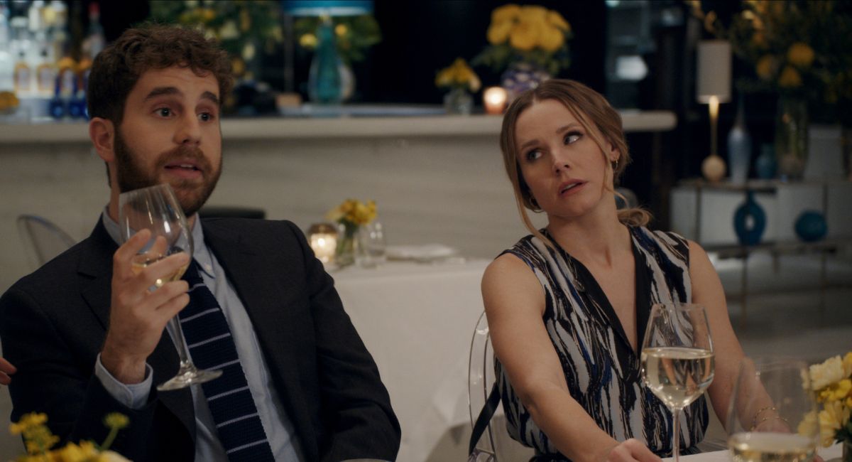 Ben Platt and Kristen Bell star in Prime Video's 'The People We Hate at the Wedding.'