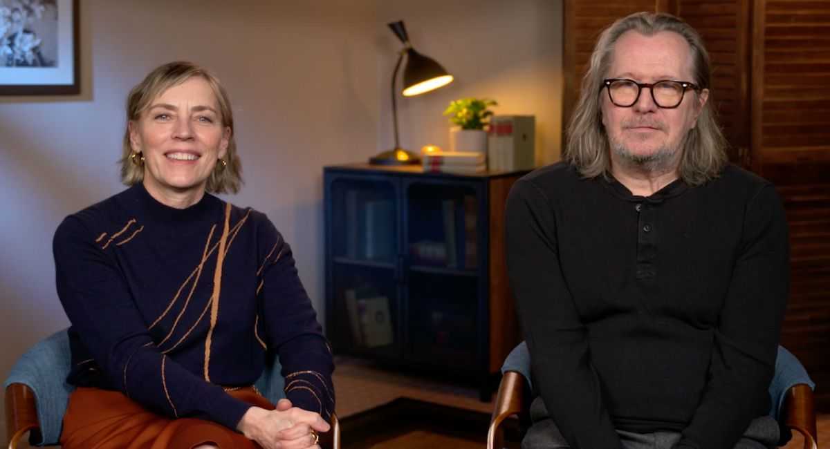 'Slow Horses' Season 2 Interviews: Gary Oldman and Saskia Reeves