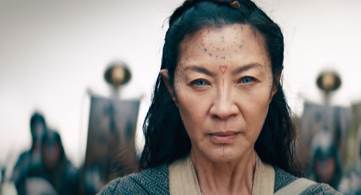 Michelle Yeoh as Scian in Netflix's '‘The Witcher: Blood Origin.'