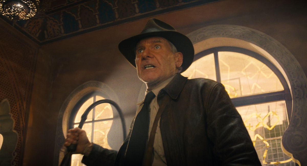 Indiana Jones (Harrison Ford) in Lucasfilm's 'IJ5.'