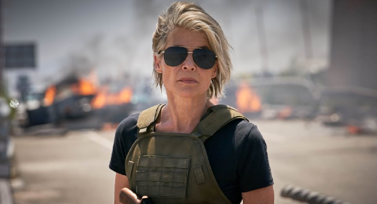 Linda Hamilton in 'Terminator: Dark Fate.'