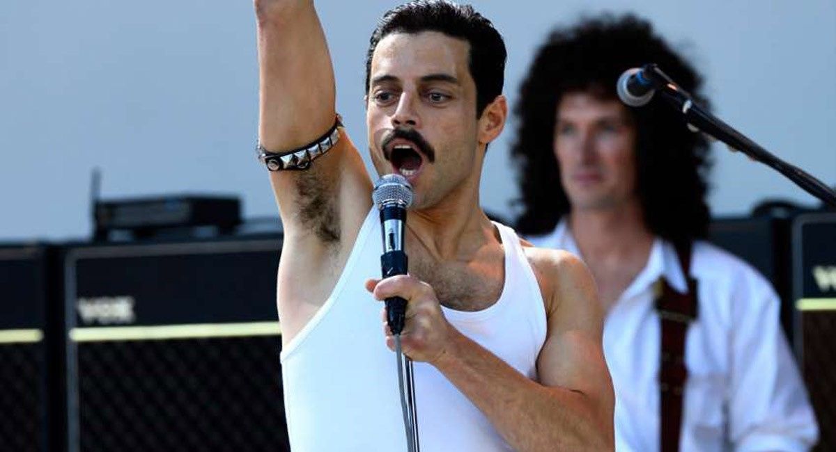 Rami Malek as Freddie Mercury in 'Bohemian Rhapsody.'