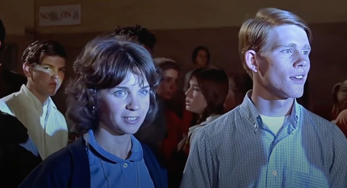 Cindy Williams and Ron Howard in George Lucas' 'American Graffiti.'