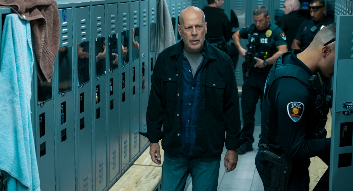 Bruce Willis as James Knight in 'Detective Knight: Independence.'