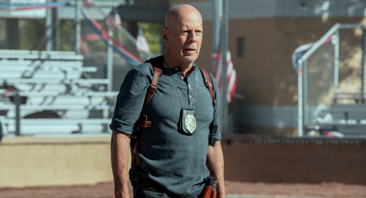 Bruce Willis as James Knight in 'Detective Knight: Independence.'