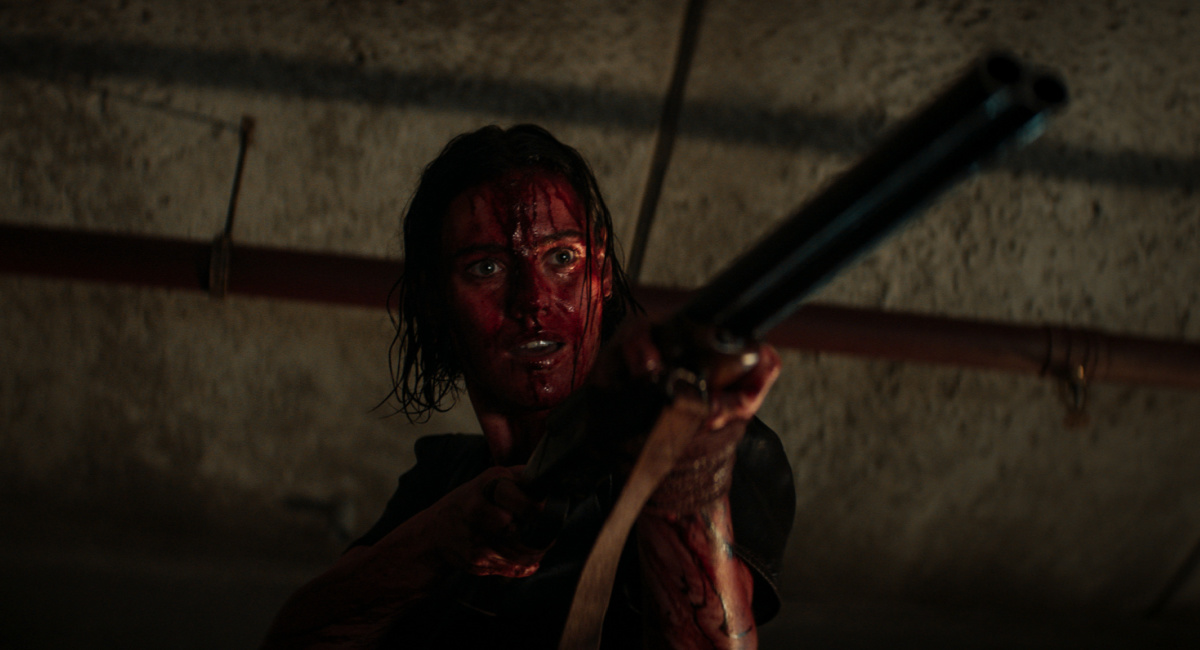 Lily Sullivan as Beth in New Line Cinema’s horror film 'Evil Dead Rise,' a Warner Bros. Pictures release.