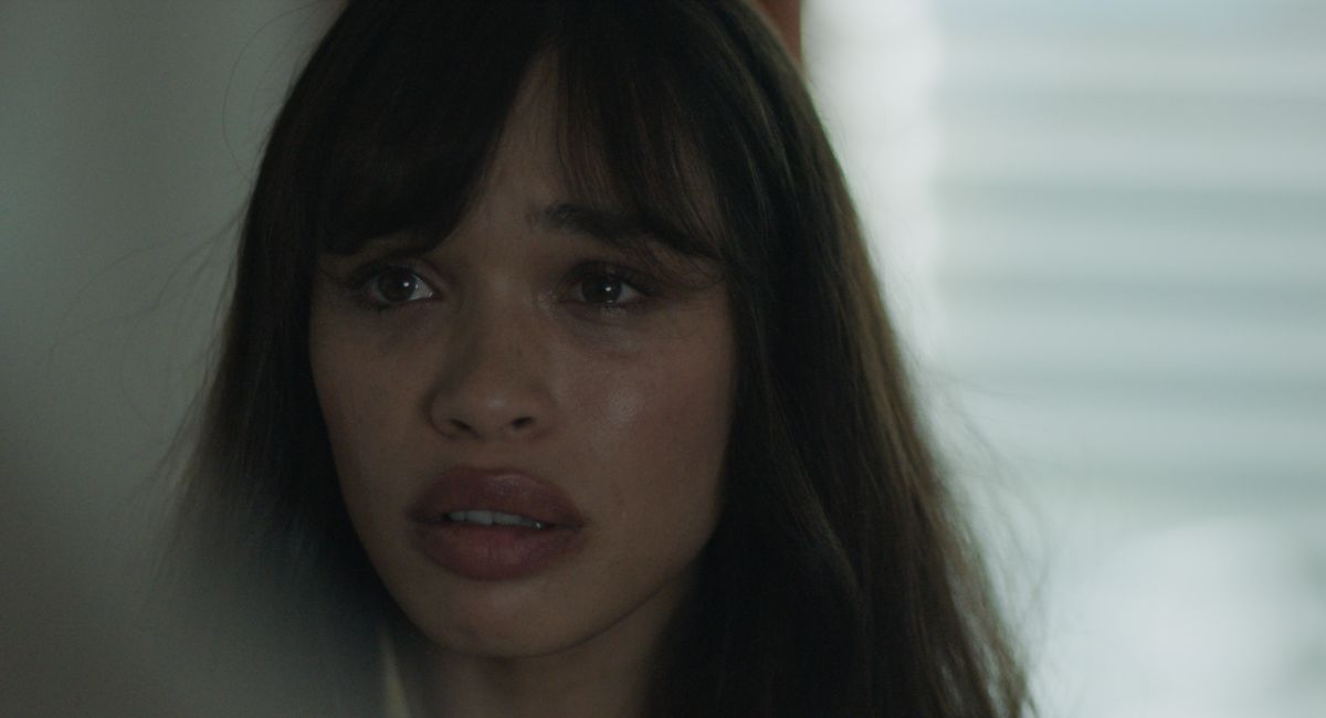 Cleopatra Coleman as Em in Brandon Cronenberg's 'Infinity Pool.'