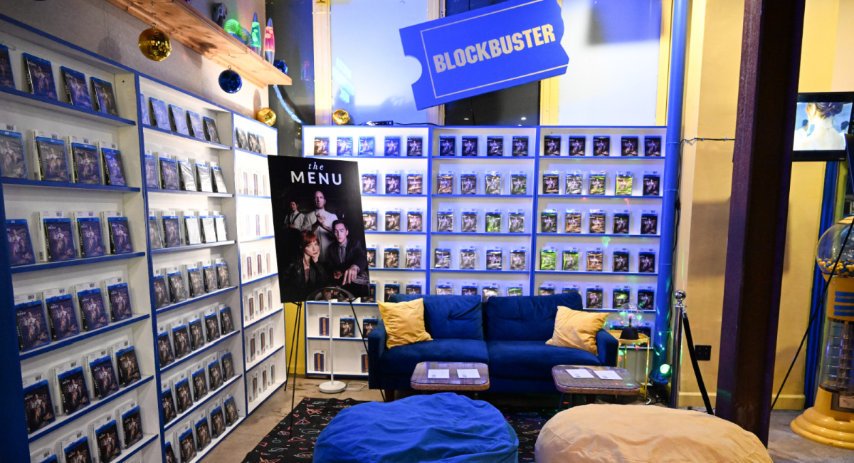 'The Menu' Blu-ray release party at the Blockbuster Pop Up in Hollywood, CA.