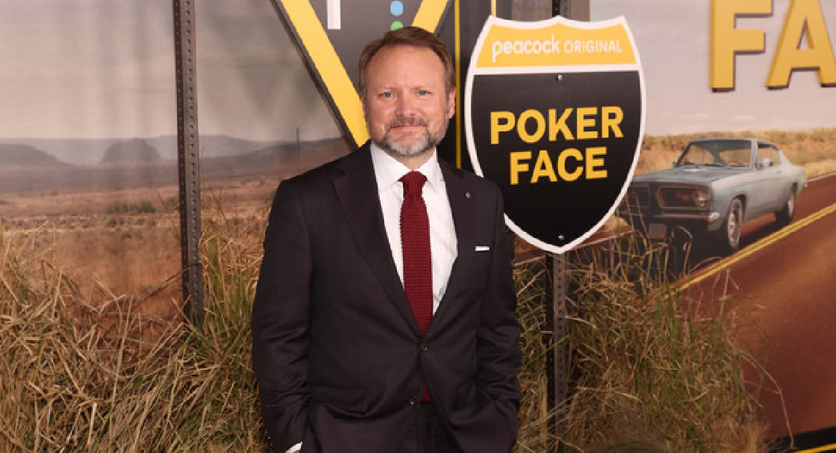 Rian Johnson, Creator and Executive Producer of 'Poker Face' at the Hollywood Legion Theater on January 23, 2023.