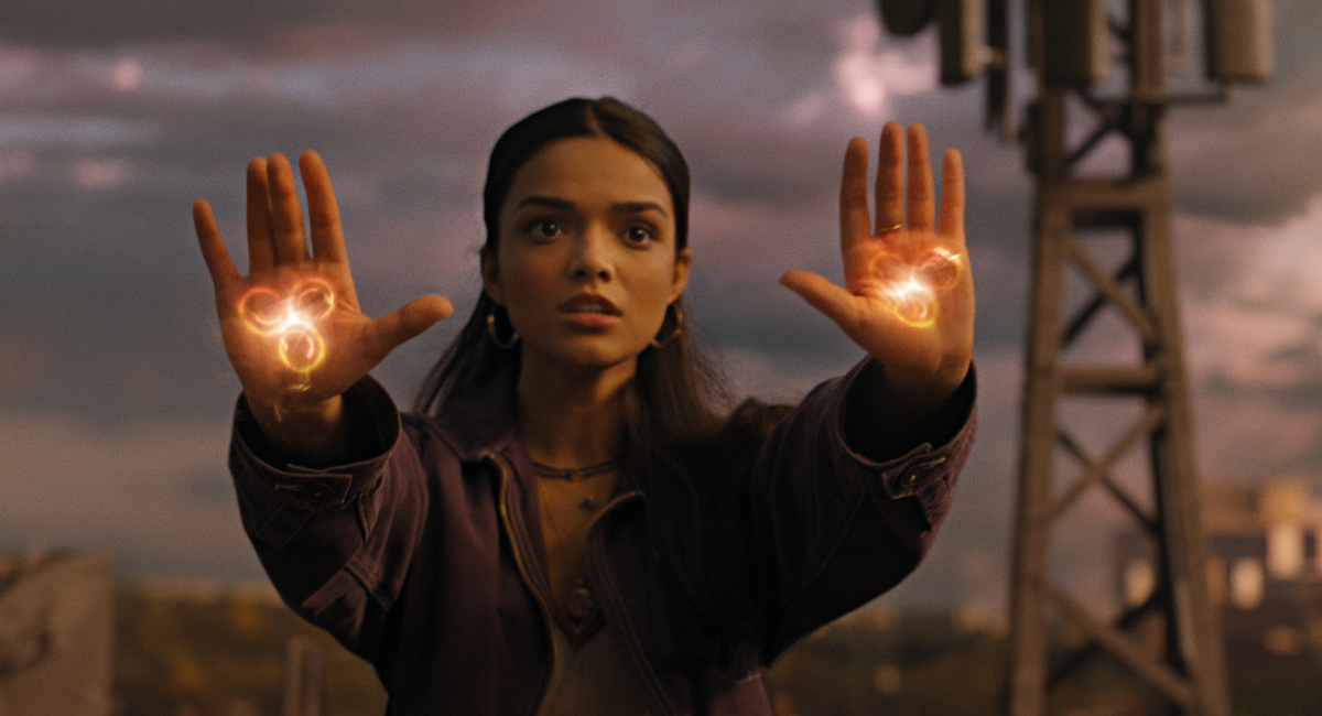 Rachel Zegler as Anthea in New Line Cinema’s action adventure 'Shazam! Fury of the Gods,' a Warner Bros. Pictures release. Photo