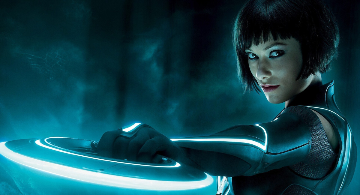 Olivia Wilde como Quorra em 'Tron: O Legado'.
