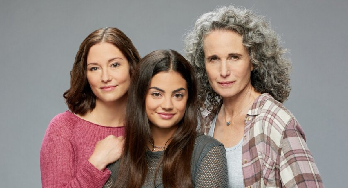 Chyler Leigh, Sadie Laflamme-Snow and Andie MacDowell star in Hallmark Channel's ‘The Way Home.'