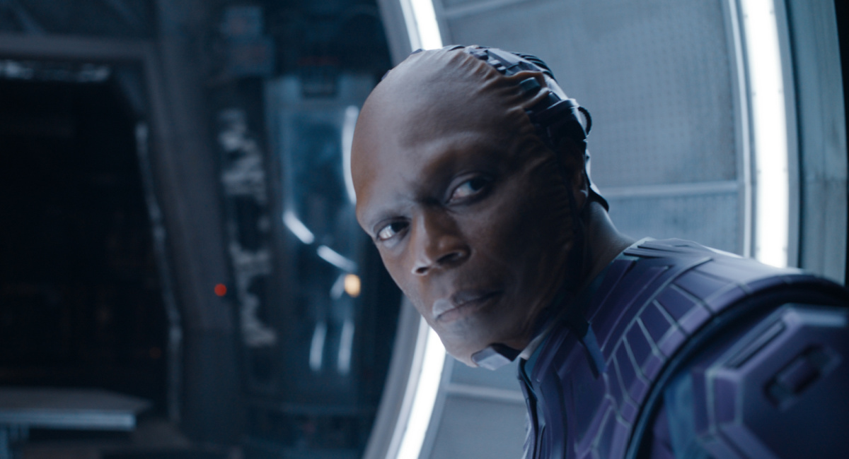 Chukwudi Iwuji as The High Evolutionary in Marvel Studios' 'Guardians of the Galaxy Vol. 3.'