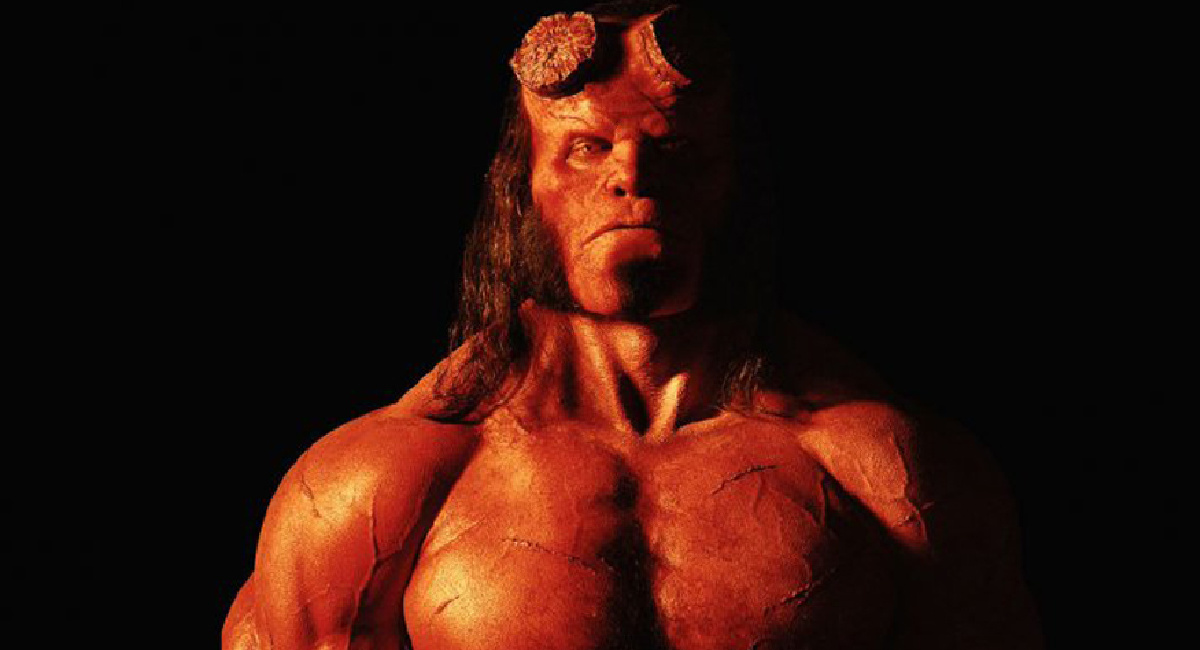 David Harbour as Hellboy in 2019's 'Hellboy.'