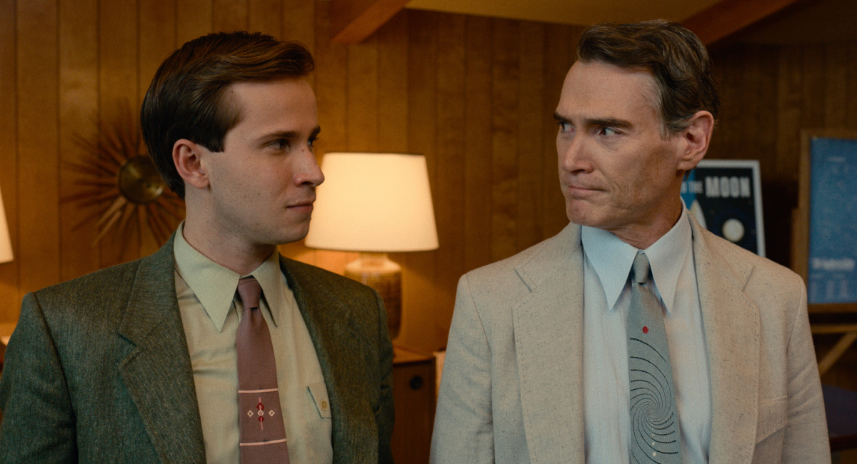 Nicholas Podany and Billy Crudup star in Apple TV+'s 'Hello Tomorrow!'
