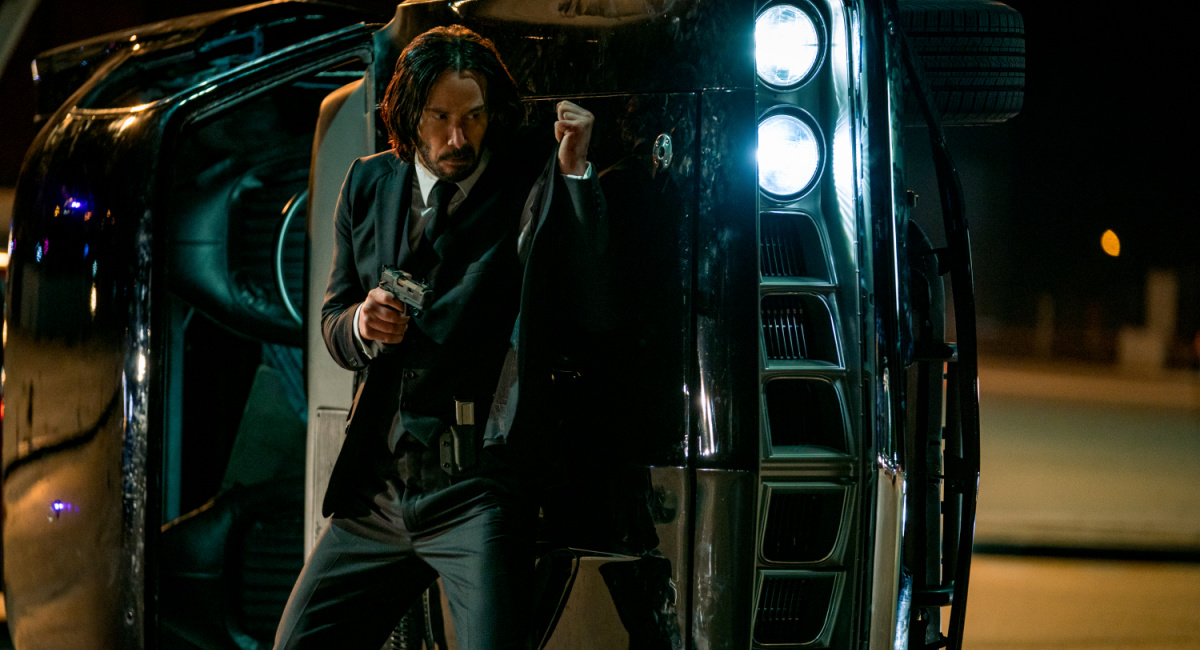 Keanu Reeves como John Wick em John Wick: Temporada 4.