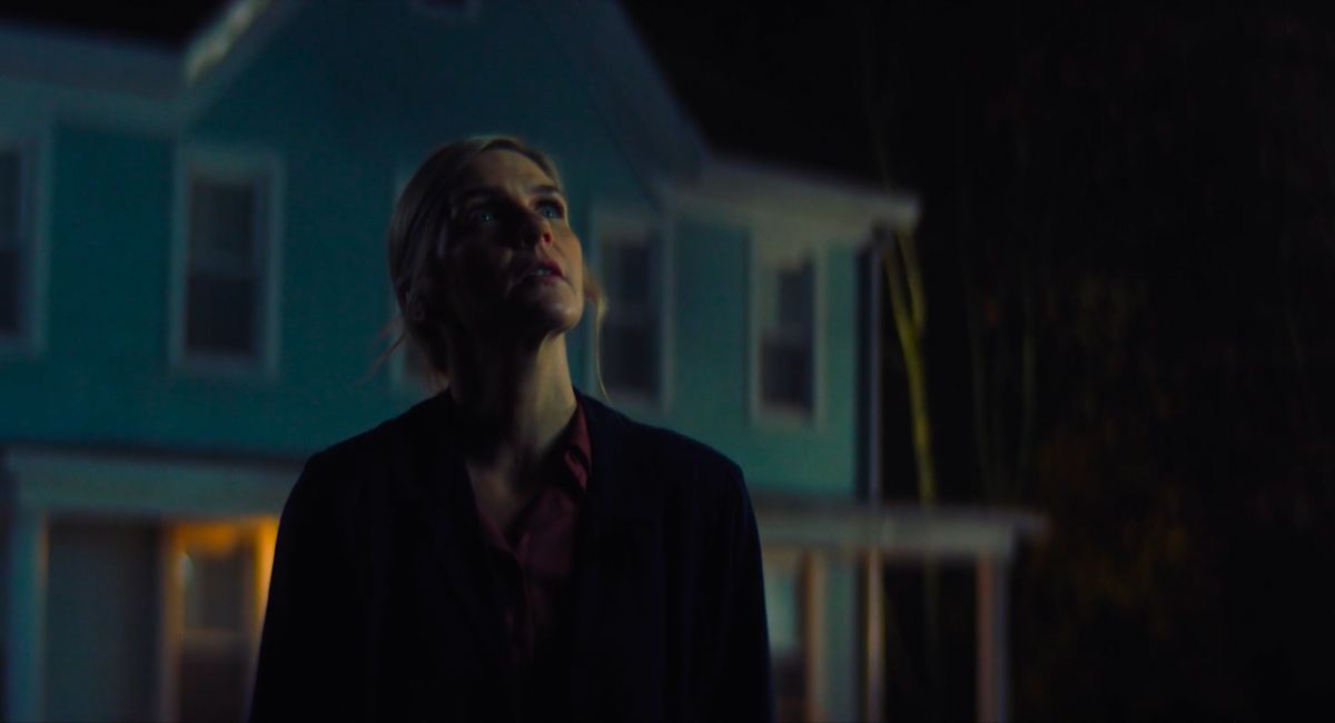 Rhea Seehorn as Erin Edwin in Colin West's 'Linoleum.'