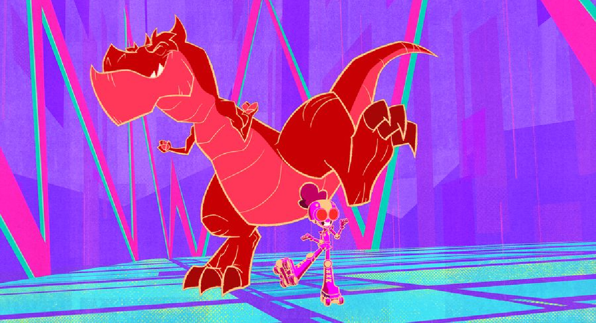 Devil Dinosaur and Moon Girl on 'Marvel’s Moon Girl and Devil Dinosaur.'