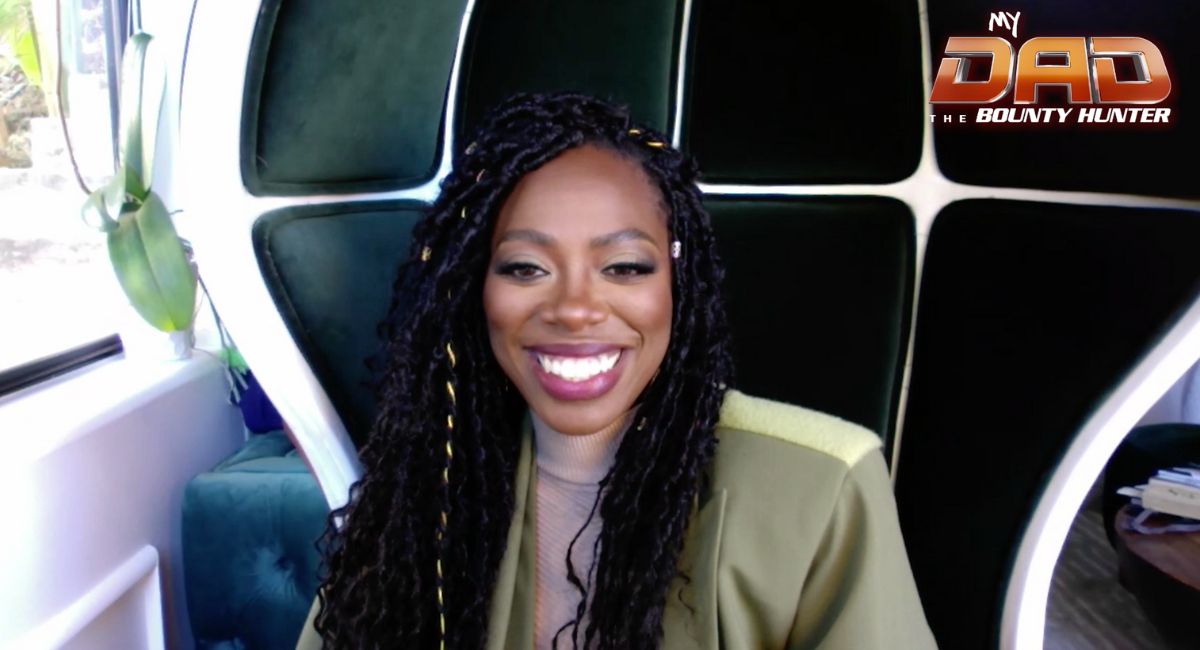 Yvonne Orji stars in Netflix's 'My Dad the Bounty Hunter.'