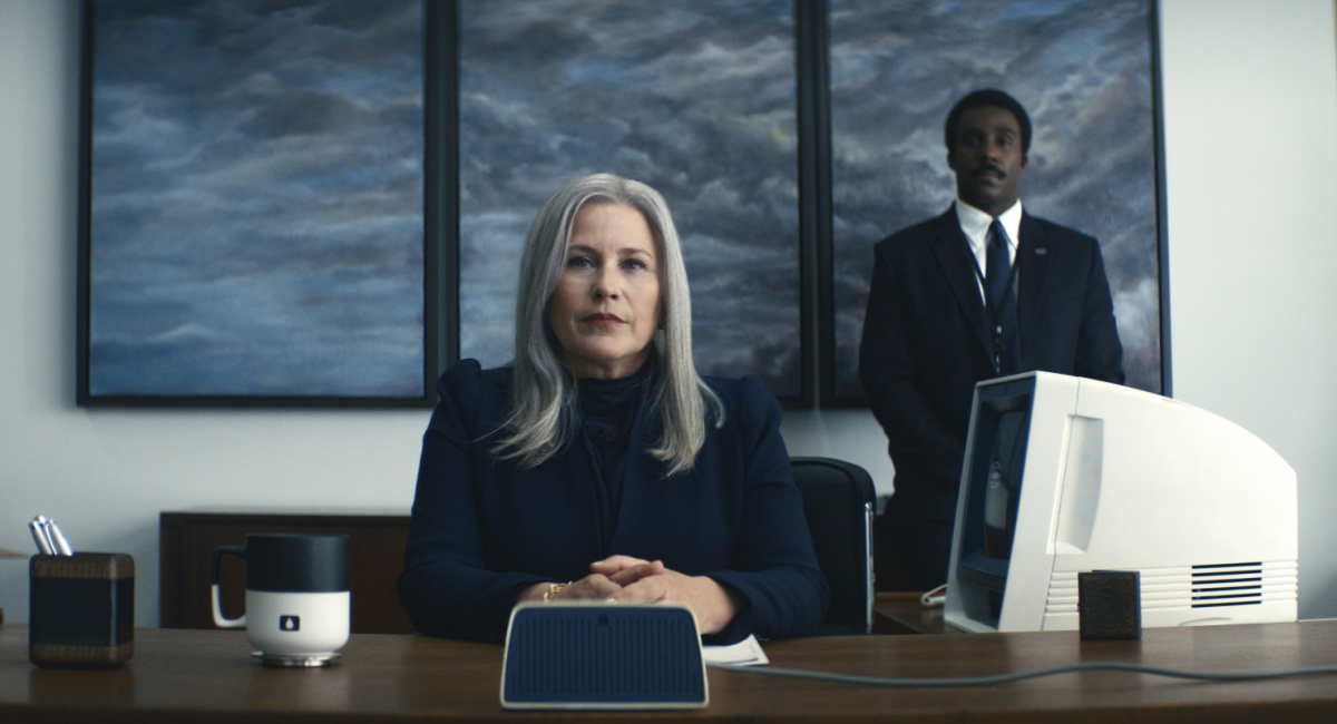 Patricia Arquette and Tramell Tillman in 'Severance,' now streaming on Apple TV+.