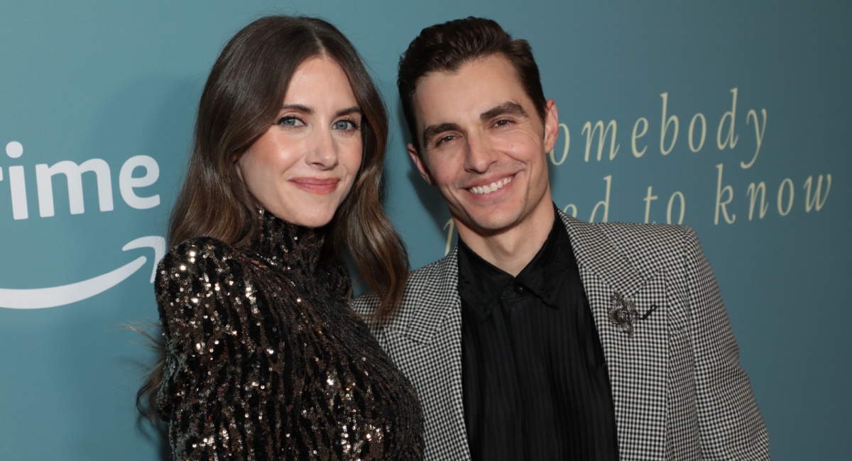 Alison Brie and director Dave Franco at the premiere of Prime Video's 'Somebody I Used to Know.'