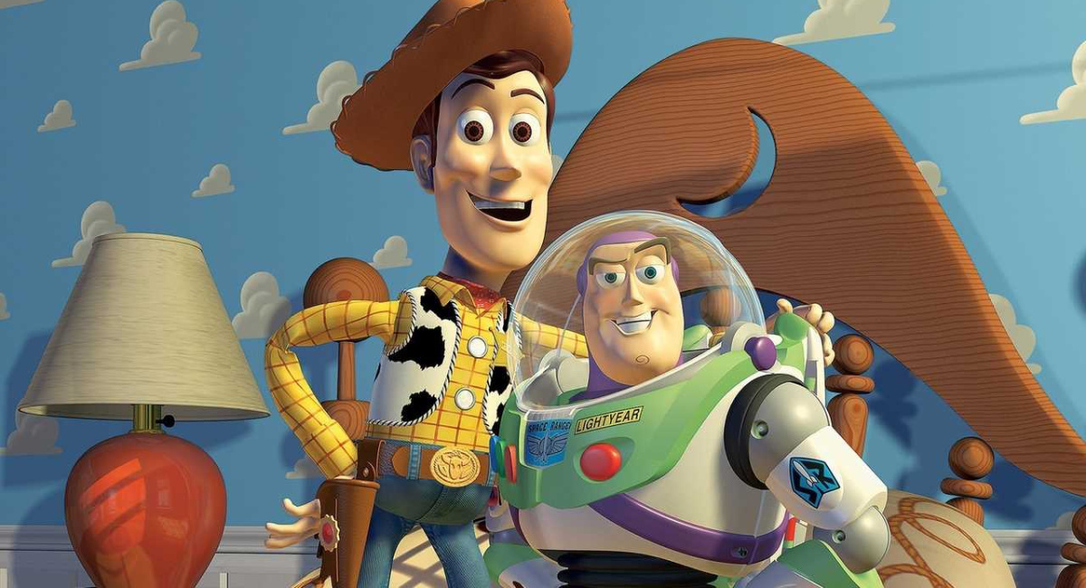 Woody (Tom Hanks) and Buzz Lightyear (Tim Allen) in y Pixar Animation Studios' 'Toy Story.'