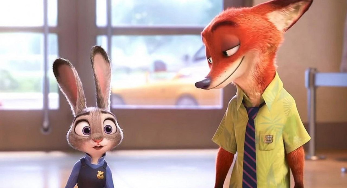 Judy Hopps (Ginnifer Goodwin) and Nicholas P. "Nick" Wilde (Jason Bateman) in Walt Disney Animation Studios' 'Zootopia.'