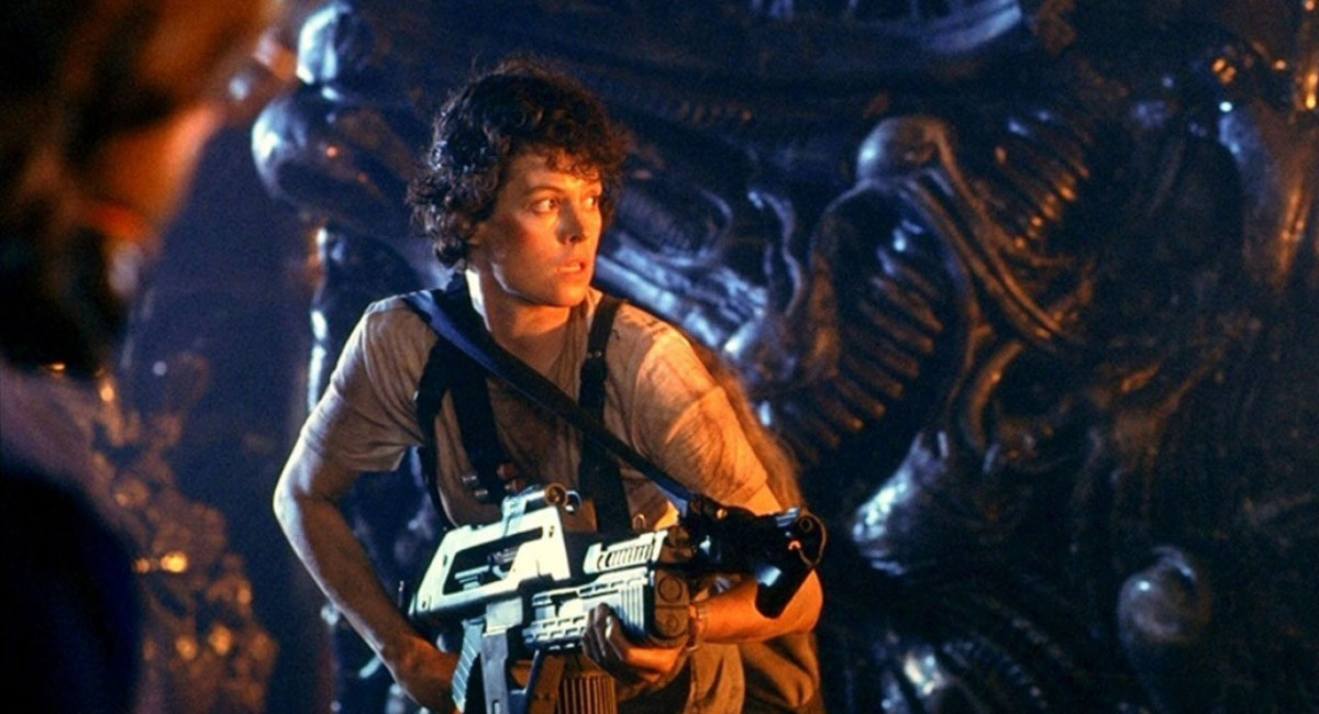 Sigourney Weaver as Ellen Ripley in James Cameron's 'Aliens.'