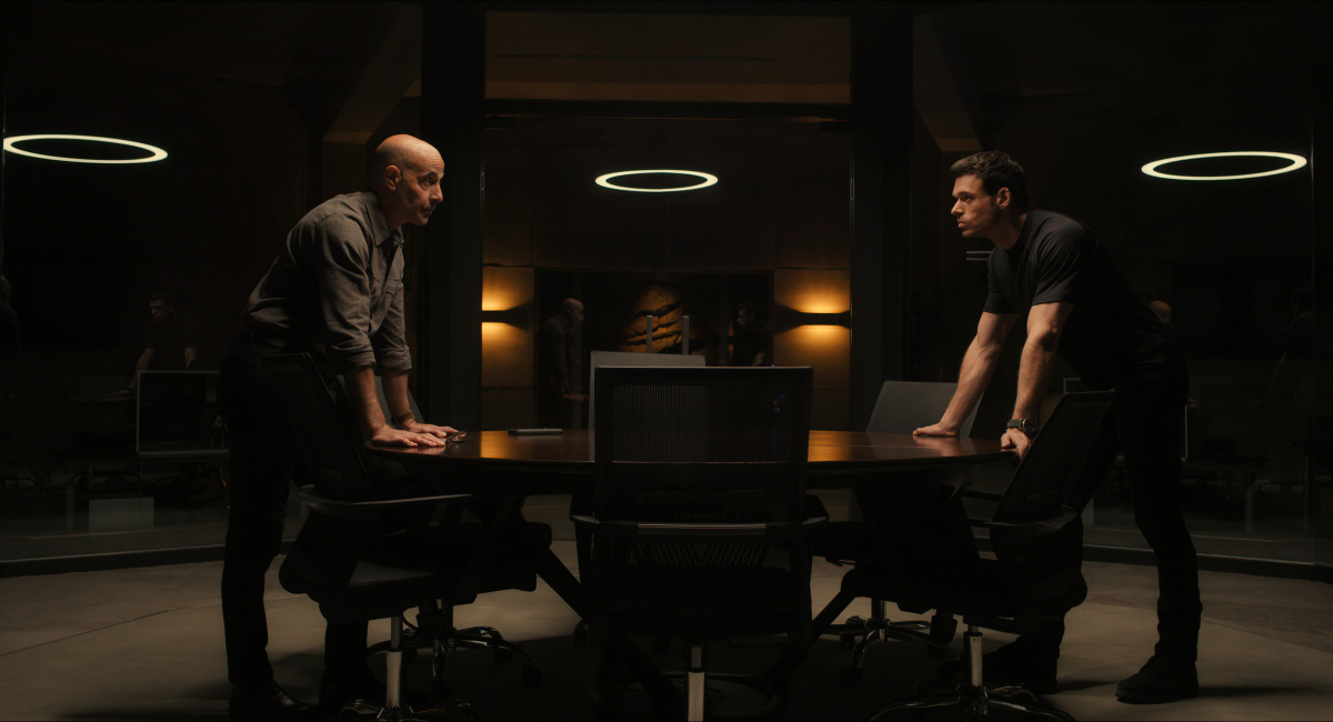 Stanley Tucci and Richard Madden in Prime Video's ‘Citadel.’