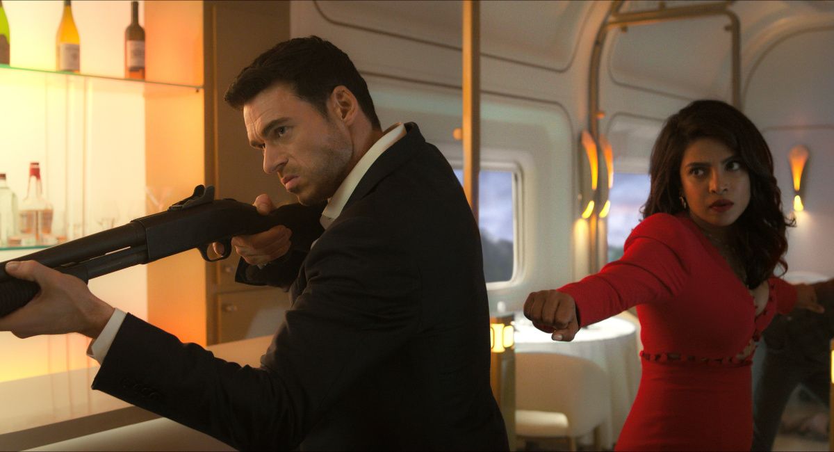 Richard Madden and Priyanka Chopra Jonas in Prime Video's ‘Citadel.’