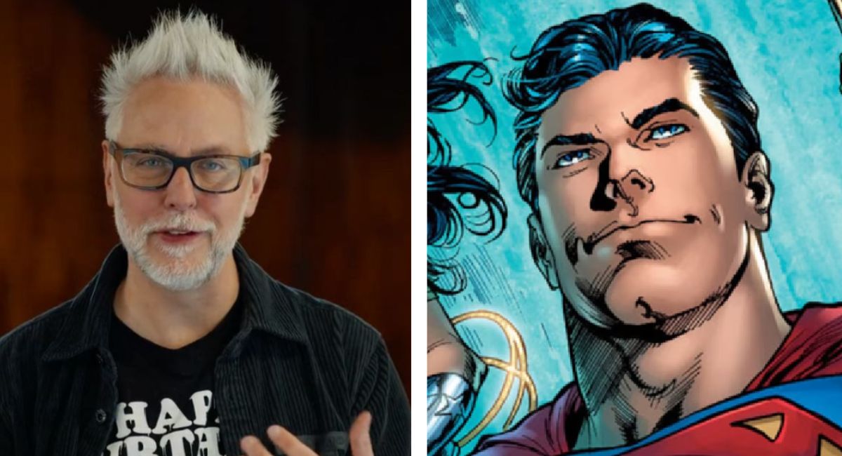 Escritor, diretor, co-presidente e gerente geral da DC Studios, James Gunn e Superman.