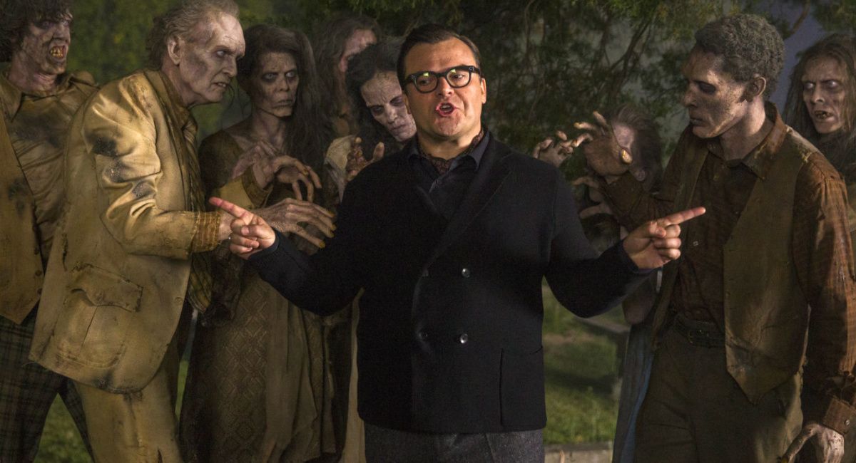 Jack Black as R. L. Stine in 2015's 'Goosebumps.'