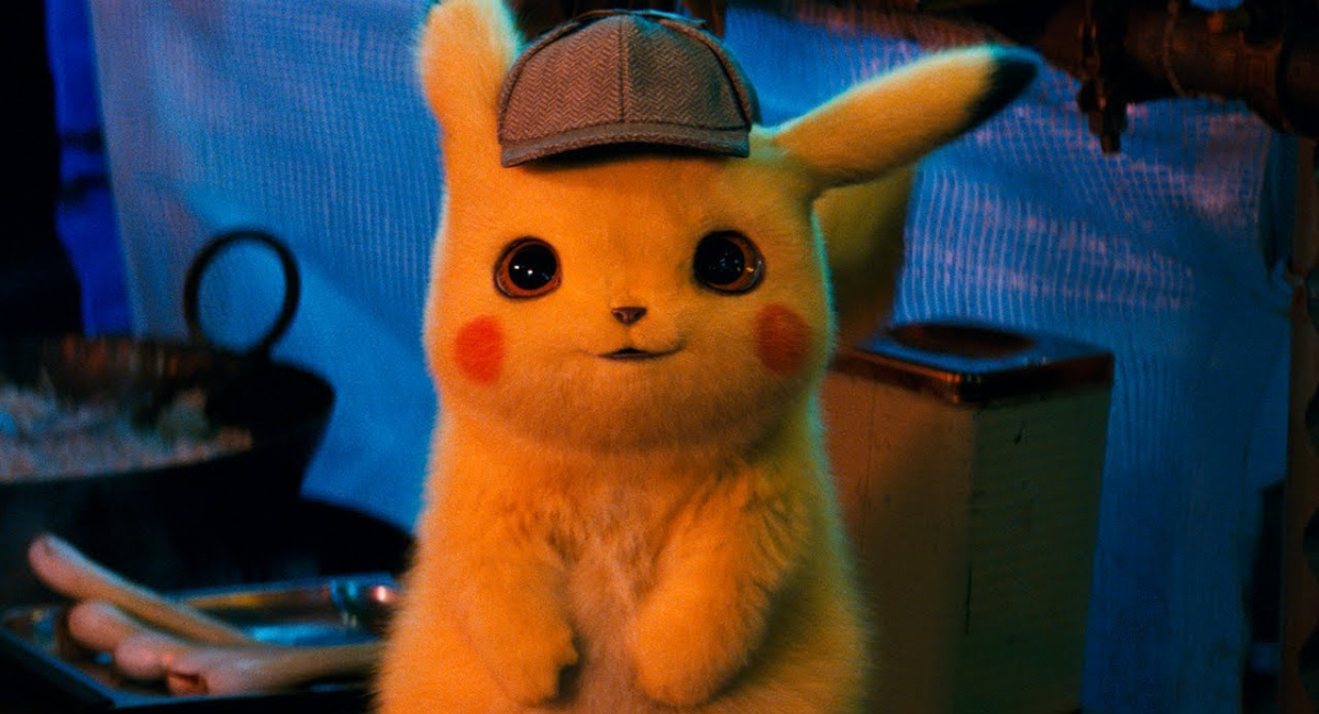 Pikachu in 'Detective Pikachu' 2019.