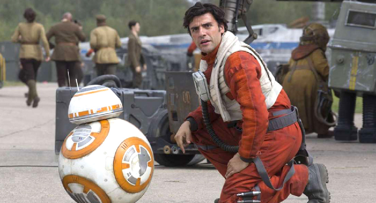 Oscar Isaac in Lucasfilm's 'Star Wars: The Force Awakens.'