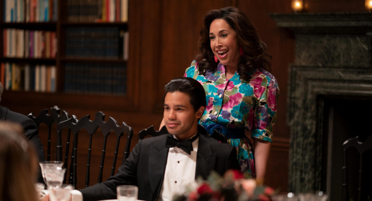 Carlos Valdes and Andrea Burns on Hulu's 