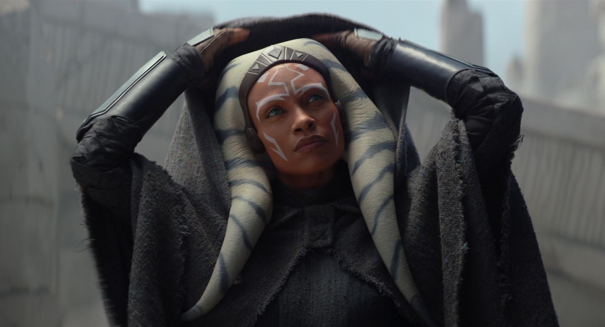 Rosario Dawson is Ahsoka Tano in Lucasfilm's 'Ahsoka,' exclusively on Disney+.