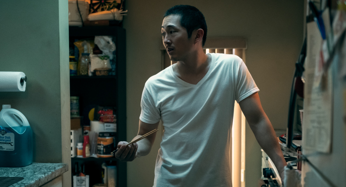 Steven Yeun as Danny in "Beef.'